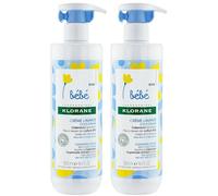 Klorane Bébé Bain Crème lavante Cold Cream au Calendula 2x500 ml
