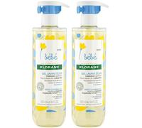 Klorane Bébé Bain Gel Lavant Doux au Calendula Gel(S) 2x500 ml