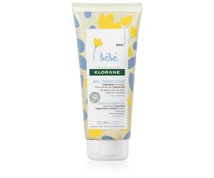 Klorane Bébé Calendula gel lavant doux pour bébé avec pompe doseuse 200 ml