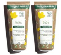 KLORANE Bébé Crème hydratante certifiée BIO Shampooing 2x200 ml