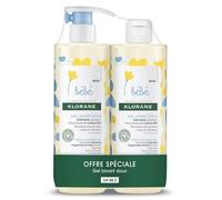 Klorane Bébé Gel lavant Doux Lot de 2x500ml