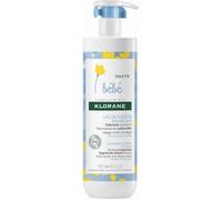 Klorane Bébé Lait De Toilette Visage, Mains Et Siège Flacon Pompe 750ml