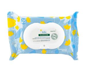 Klorane Bébé Lingettes Nettoyantes Douces 25 Unités