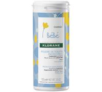 Klorane Bébé Poudre De Toilette Protectrice Peau Normale Flacon Poudreur 100g