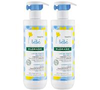 Klorane Bébé Toilette Lait de au Calendula Bio Produit(S) Nettoyant(S) 2x500 ml