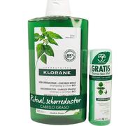 Klorane Champú cidra 400 Ml + Champú Seco Ortiga 50 ml
