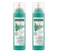 Klorane Duo Spray Shampoing Sec à l'Ortie Cheveux Gras Lot de 2 x 150ml