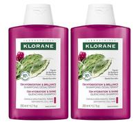 Klorane Figue de Barbarie 72H Hydratation & Brillance Shampooing Désaltérant 2x200 ml