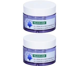 KLORANE Gel Crème Repulpant Hydratant 24H Gel(S) 2x50 ml