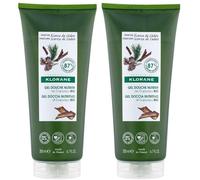 KLORANE Gel douche - Ecorce de Cèdre Douche 2x200 ml