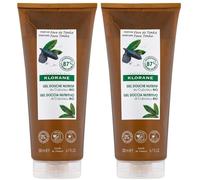 KLORANE Gel douche - Fève de Tonka 2x200 ml