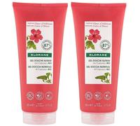 KLORANE Gel douche - Fleur d’Hibiscus Douche 2x200 ml