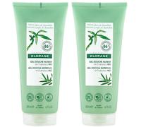 KLORANE Gel douche nutritif Sève de Bambou Douche 2x200 ml