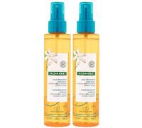 KLORANE Huile réparatrice après-soleil au Tamanu BIO et Monoï 2x150 ml