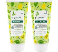 KLORANE Junior Gel douche 2 en 1 Poire 2x200 ml