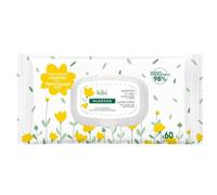 Klorane Lingettes À L'Eau 60 Pièces