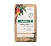Klorane Mangue Shampooing Barre pour Cheveux Sec 80g