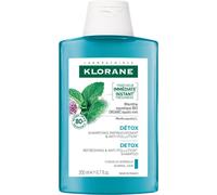 Klorane Organic Mint shampoing purifiant détoxifiant pour cheveux normaux 200 ml
