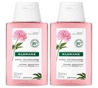 KLORANE® Shampoing à la Pivoine BIO Shampooing 2x100 ml