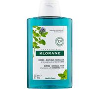 Klorane Shampoing Détox À La Menthe Aquatique Bio Cheveux Normaux Flacon 200ml