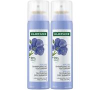 KLORANE Shampoing sec au Lin Bio Shampooing 2x150 ml