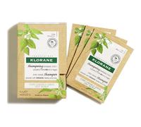 Klorane Shampoing Masque 2en1 Poudre À L'Ortie Bio Et À L'Argile Cuir Chevelu Gras Sachets 8x3g