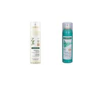 Klorane® Shampooing sec à l'ortie & la vitamine E + extra-doux 150+150 ml