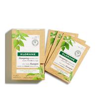 Klorane Shampoing Masque 2en1 Poudre À L'Ortie Bio Et À L'Argile Cuir Chevelu Gras Sachets 8x3g