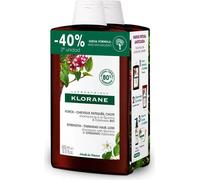 Klorane Strength Shampoo set pour cheveux fragilisés 2 x 400 ml