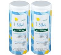 KloraneBébéChangePoudreDEToiletteProtectrice-Poudredetoilettepourlechangeau Poudre 2x100 g