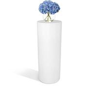 Kloris Colonne cylindrique Sweet Table hauteur 70 cm diamètre 35 cm couleur blanc Fabriqué en Italie