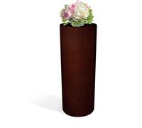 Kloris Colonne cylindrique Sweet Table Hauteur 70 cm diamètre 35 cm Couleur Bronze Made in Italy