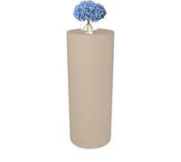 Kloris Colonne cylindrique Sweet Table Hauteur 70 cm diamètre 35 cm Couleur Tourterelle Made in Italy