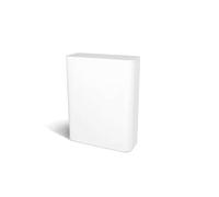 Kloris Sweet Reception 70 x 30 x 90 h comptoir, Plastique Polyéthylène Résine, Blanc