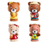 Vulli Personnages à collectionner Klorofil Famille Browny 700300 Multicolore