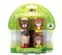 Klorofil- Famille Browny Personnages À Collectionner, 700300, Multicolore