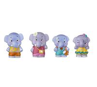 Jeu d'éveil Klorofil Lot 4 personnages Famille Eléphant