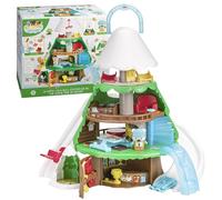 Klorofil Sapin Gla Resort Station de Ski pour Enfant Jouet Dès 18 Mois | Boutique de location remonte-pente solarium et chambre à coucher | 1 personnage et 9 accessoires | idée cadeau imaginaire