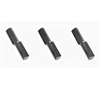 KLOSE besser 940 Paumelles à Souder, Inox, Set de 3 Pièces