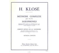 Klose - Methode Complete Pour Tous Les Saxophones