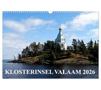 KLOSTERINSEL VALAAM 2026, Version française (Calendrier mural 2026 DIN A3 portrait), Calendrier CALVENDO mensuel
