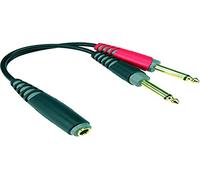 Klotz Adaptateurs en tout genre AYS-5 ADAPTATEUR Y STEREO G/D NOIR 0,2 M Câbles adaptateur