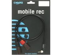 Klotz AY9A0200 câble adaptateur jack 3,5 mm coudé - 2x XLR mâle 3 broches, 2 mètres