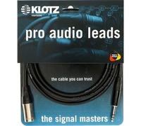 Klotz M1MS1K0500 câble micro XLR mâle 3 broches - jack 6,35 mm 5 mètres