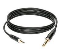 Cable 90 CM Jack 3P - Mini Jack 3P, Or