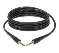 Câble KIK Jack TS mâle/mâle capuchons noirs,2m