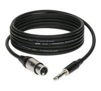 Cable Micro 3 M XLR Femelle - Jack 3P Connecteur Metal,