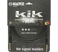 Klotz Kikkg Pro 1,5M Noir Straight/Straight