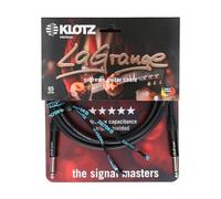 LA-grange Câble Instr. Noir 3M, Jack Mono - Jack Mono