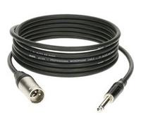 Klotz M1 Mic Cable Noir 2M XLR 3 Male - Jack 2P Klotz Câbles XLR / jack asymetrique
